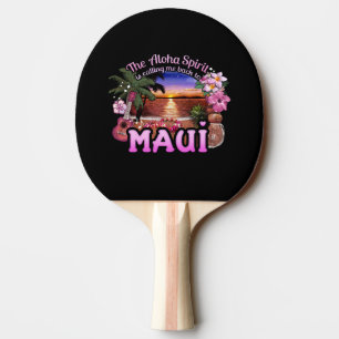 Aloha Spirit ruft mich zurück nach Maui Tischtennis Schläger