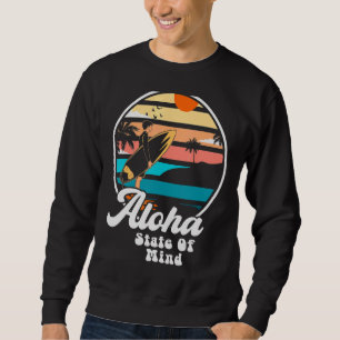 Aloha Staat des Geistes Great Hawaii Ferien Advent Sweatshirt