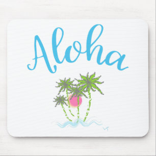 Aloha Strand-hawaiischer Art-Sommer Mousepad