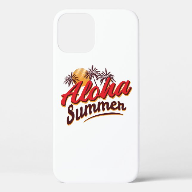 Aloha Summer Case-Mate iPhone Hülle (Rückseite)