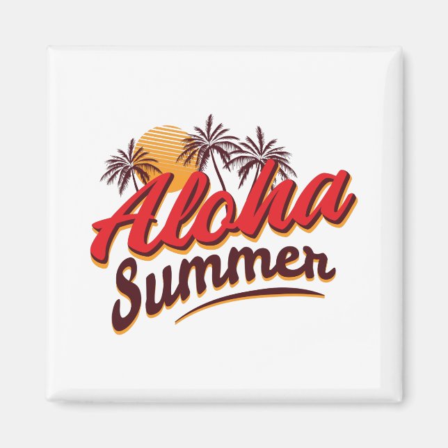 Aloha Summer Magnet (Vorne)