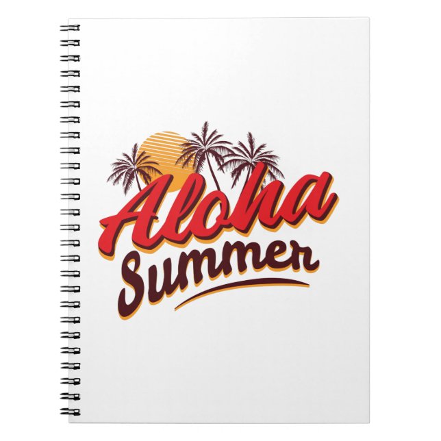 Aloha Summer Notizblock (Vorderseite)