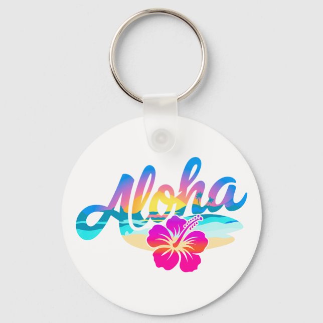 Aloha Summer Schlüsselanhänger (Vorderseite)