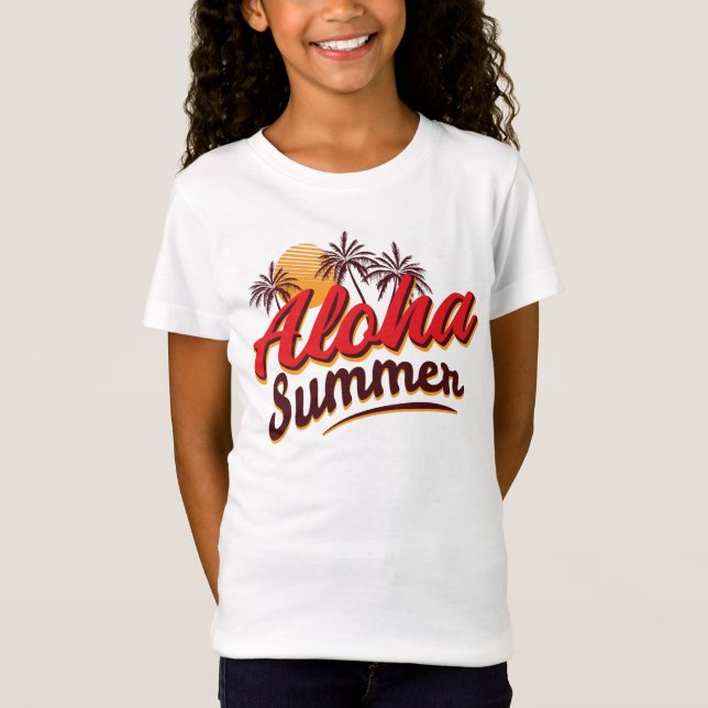 Aloha Summer T-Shirt (Vorderseite)