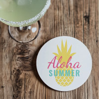 Aloha Summer Tropical Yellow Pineapple
