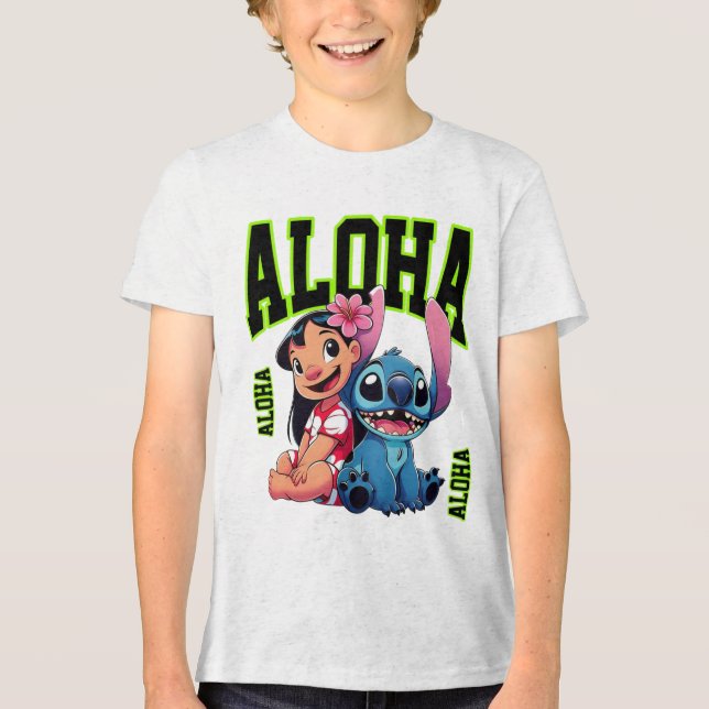 Aloha Tri-Blend Shirt (Vorderseite)