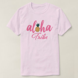Aloha Tribe Pink T-Shirt