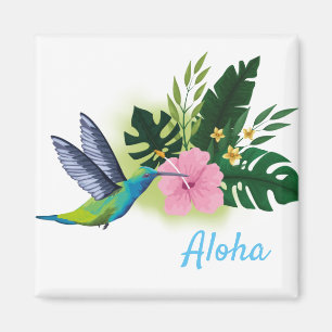 Aloha Tropical Blume Magnet