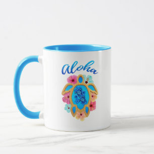 Aloha Tropical Honu Sea Turtle Tasse