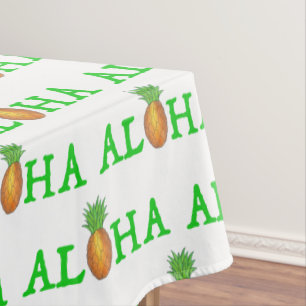 ALOHA Tropical Island Hawaiian Pineapi Hawaii Tischdecke