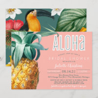 Aloha Tropical Luau Summer Brautparty 