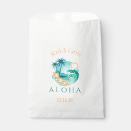 Aloha Tropical Personalisiert Geschenktütchen