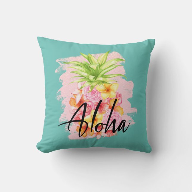 Aloha Tropical Wohngestaltung Kissen (Vorderseite)