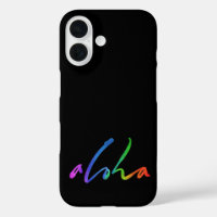 Aloha - Tropische Handschrift - Hawaii Hawai'i