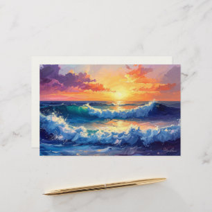 Aloha tropische Kunst leer Briefpapier
