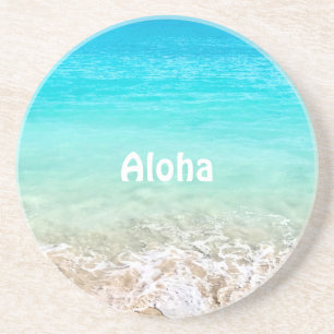 Aloha tropischer Hawaiianischer Ozean  Getränkeuntersetzer