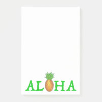 ALOHA Tropisches Hawaii Hawaiianananas Post-its