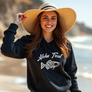 Aloha Trout-Hawaiian Hoodie