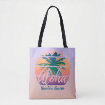 Aloha Vintag Tropical Sunset Anpassbar