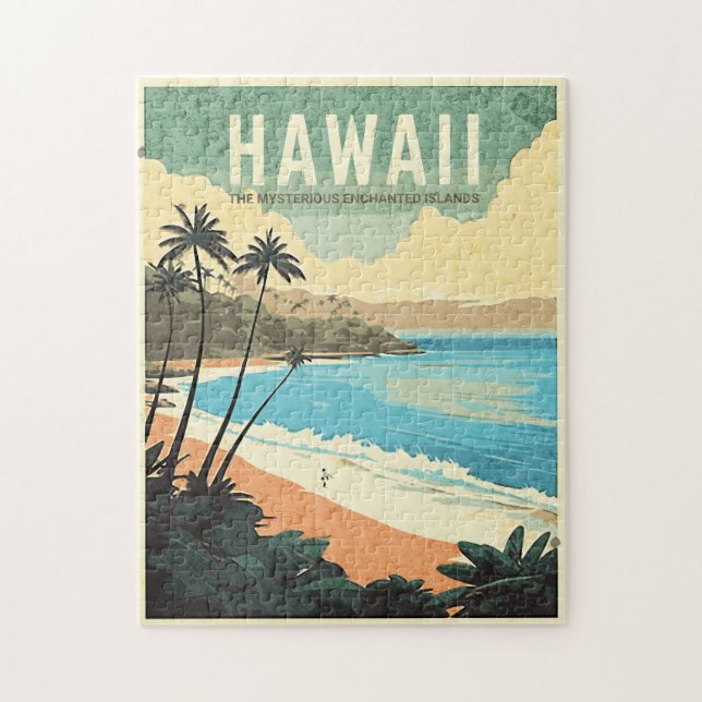 Aloha von Hawaii Vintage Travel (Vertikal)