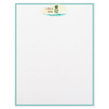 Aloha Watercolor Ananas Island