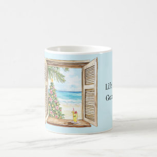 Aloha-Weihnachtsbaum Kaffeetasse