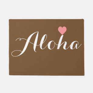 Aloha Willkommen Fußmatte