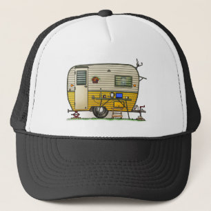 Aloha Wohnwagenanhänger Truckerkappe