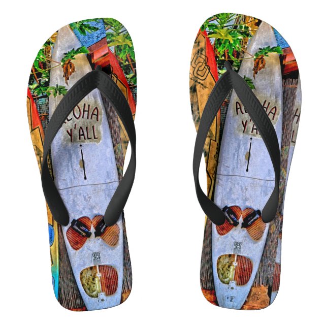 Aloha Yall Flip Flops (Fußbett)