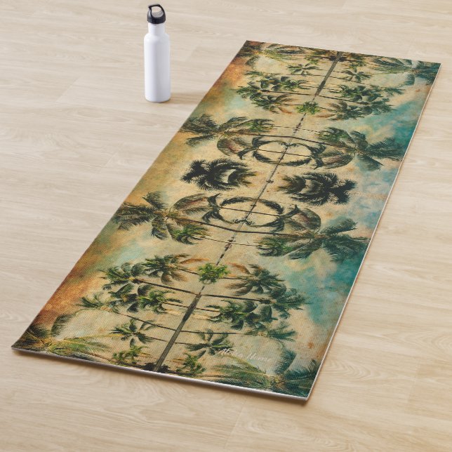 Aloha Zuhause Yoga Mat Yogamatte (Beispiel)