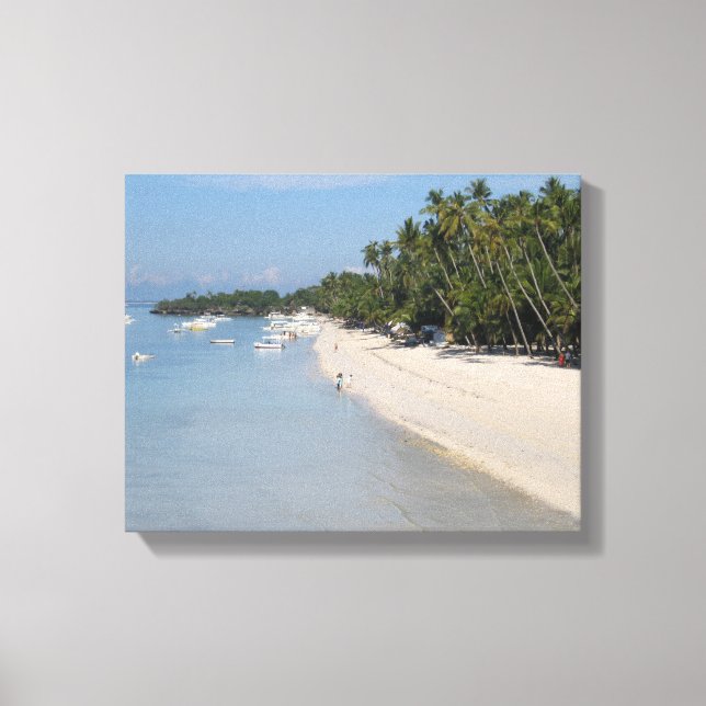 Alona Beach, Panglao Island, Bohol, Philippinen Leinwanddruck (Vorderseite)