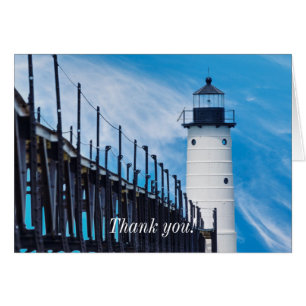 Along Manistee Vielen Dank Notecard