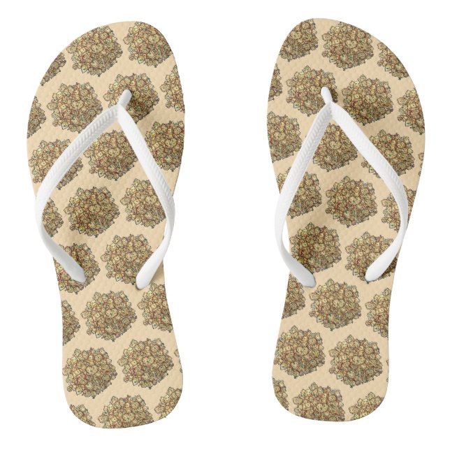 Aloo Gobi Indian Food Restaurant Küche Flip Flops (Fußbett)