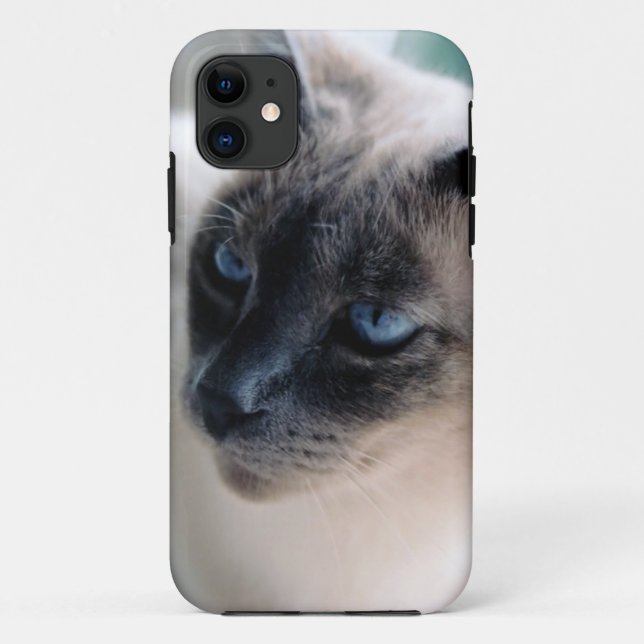 Aloof Siamese Cat Case-Mate iPhone 5 Fall Hülle (Rückseite)