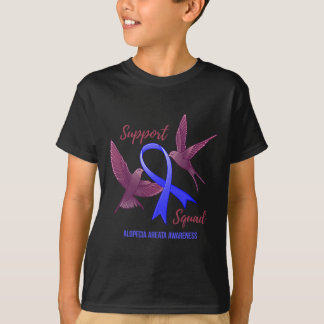 Alopecia Areata Awareness Support Squad Krieger 1 T-Shirt