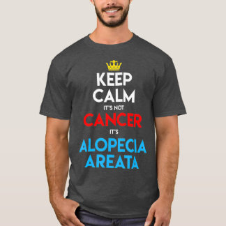 Alopecia Areata Bewusstsein Haarverlust Kalle Köpf T-Shirt