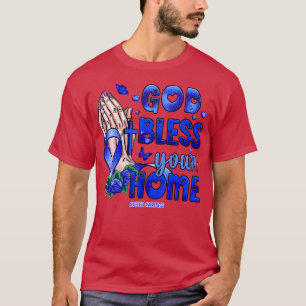 Alopecia Bewusstsein Gott segne Hoffnung T-Shirt