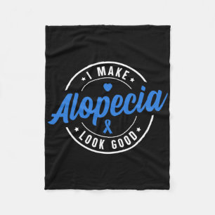 Alopecia-Bewusstsein Ich lasse Alopecia gut ausseh Fleecedecke