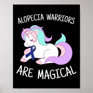 Alopecia-Krieger-Geschenk Poster
