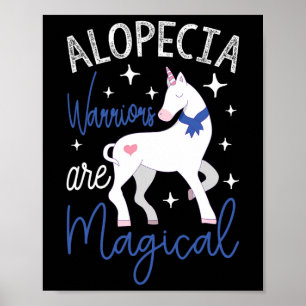Alopecia-Krieger sind magisch1 Poster
