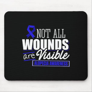 Alopecia Sensibilisierung für Haarausfall Krieger- Mousepad