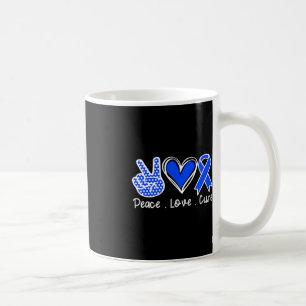 Alopecia Sensibilisierungsmonat Blauer Schleim Pea Kaffeetasse
