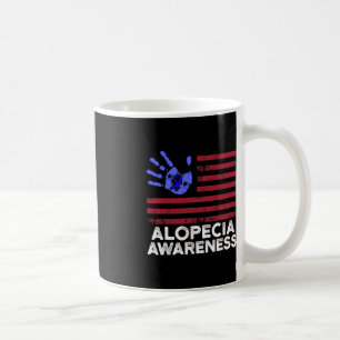 Alopezie Bewusstsein Haar Verlust Krieger Kopplung Kaffeetasse