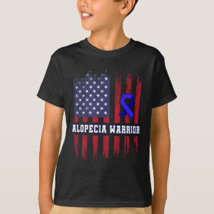 Alopezie Bewusstsein Haar Verlust Krieger Wahl Sur T-Shirt