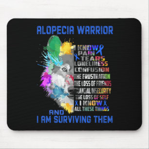 Alopezie ich kenne all diese Dinge und ich bin übe Mousepad