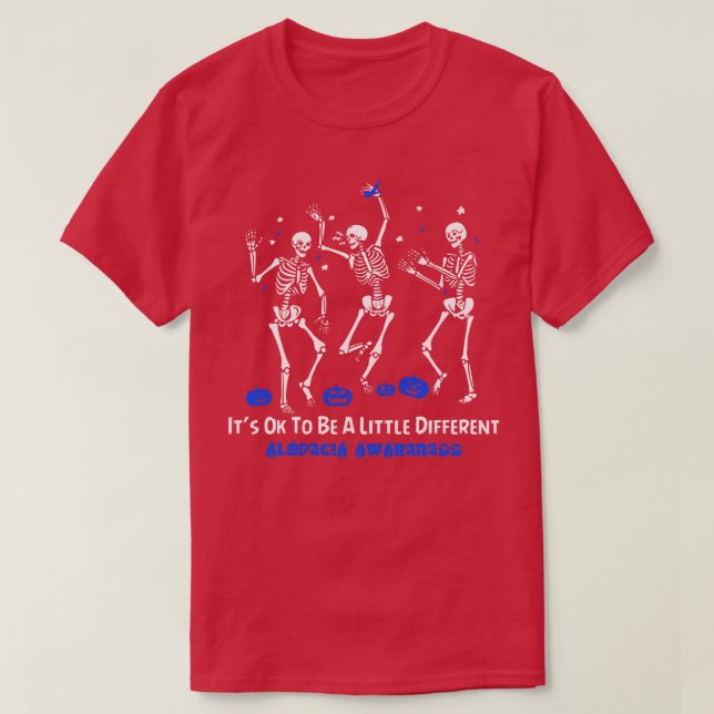 Alopezie ist sich bewusst, dass es ein wenig ander T-Shirt (Design vorne)