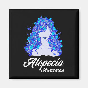 Alopezie Krieger Haarausfall Krieger Alopecia Awar Magnet