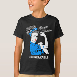 Alopezie Krieger Unzerbrechliche Alopezie Bewussts T-Shirt