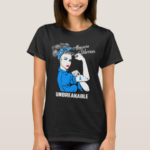 Alopezie Krieger Unzerbrechliche Alopezie Bewussts T-Shirt