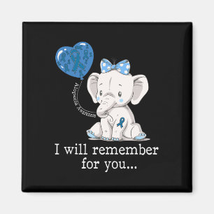 Alopezie Sensibilisierung Elefant 1 Magnet